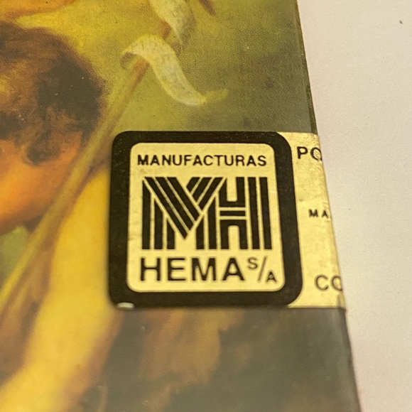 Vintage Baroque cherub art print Coasters Made in Spain MH Esteban Murillo - Picture 10 of 12